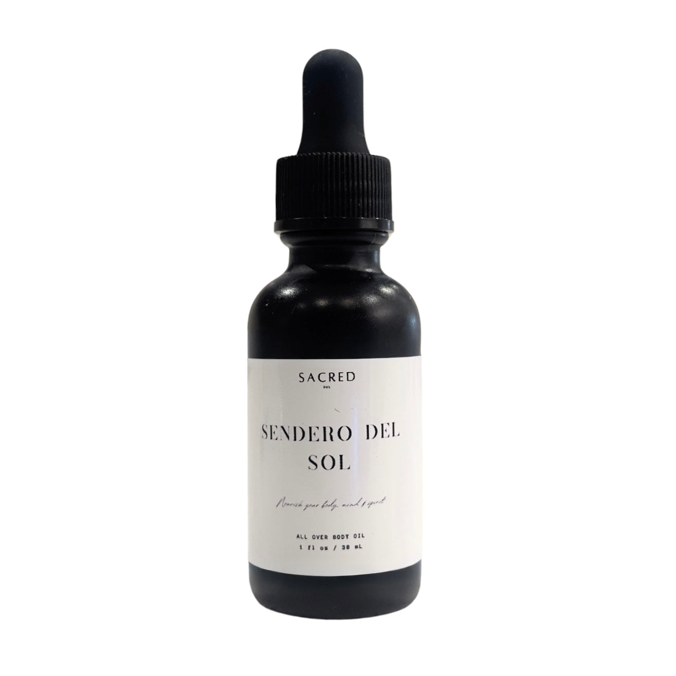 Luxury herbal body oil for glow and vitality