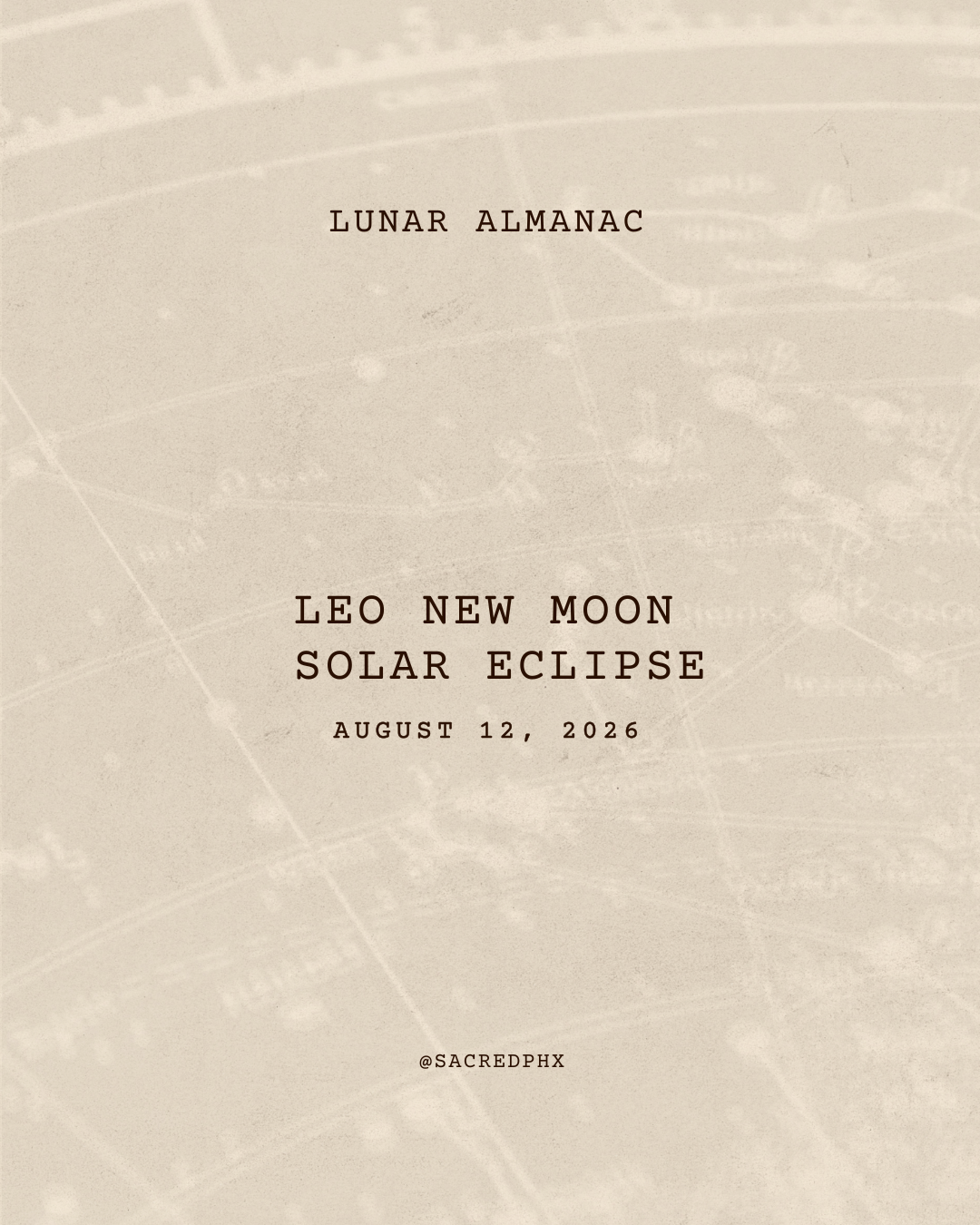 Issue No.2 Almanac New Moon Eclipse Leo - August 2026