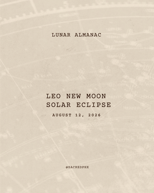 Issue No.2 Almanac New Moon Eclipse Leo - August 2026