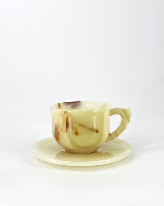 Green Onyx Tea Cup