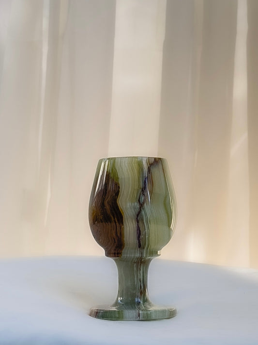 Green Onyx Ritual Cup
